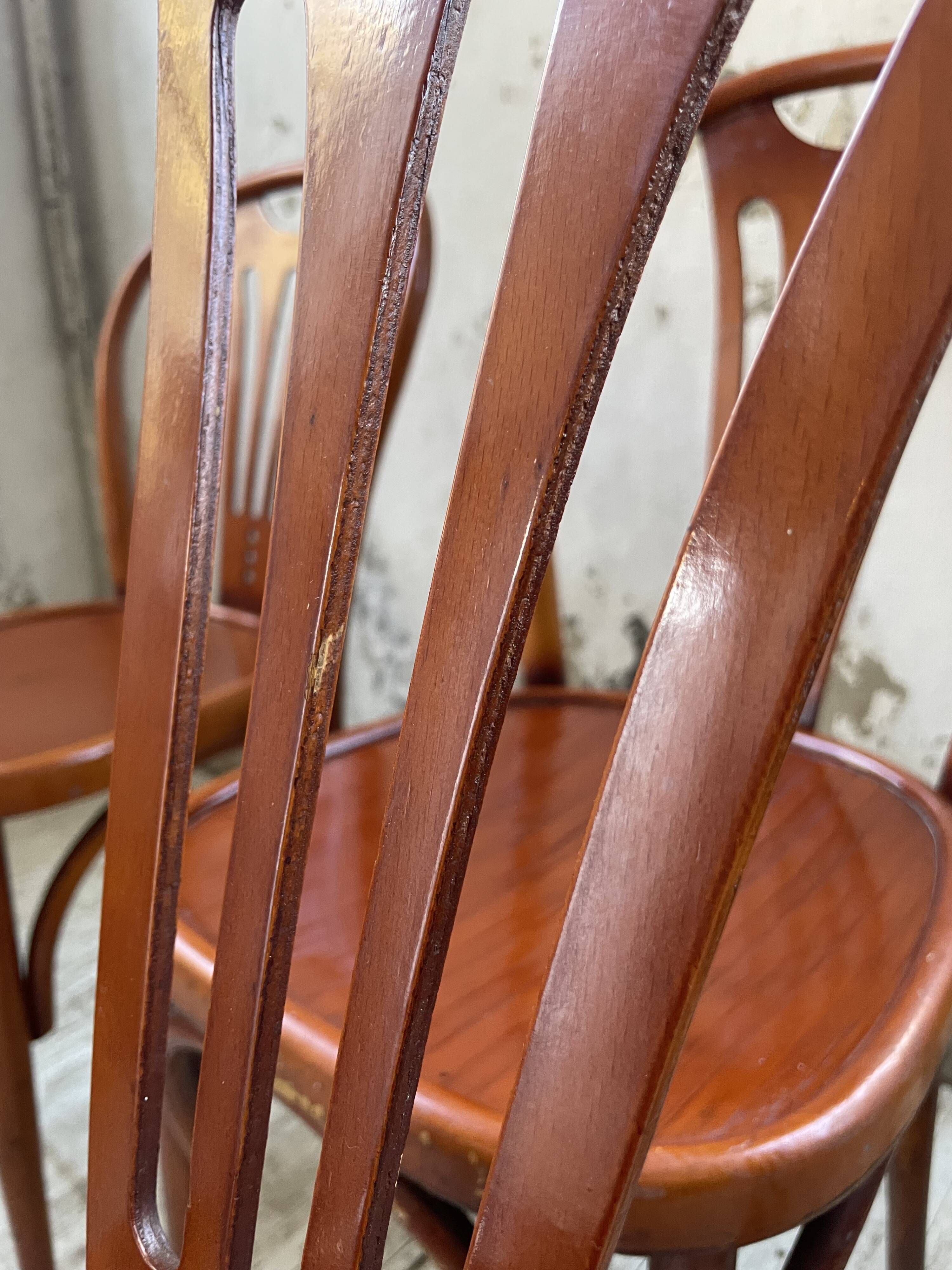 6 bistro chairs