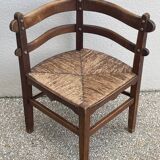 Vintage corner armchair