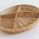 Panier en osier rustique de Provence – Vide-Poche – Milieu du 20e siècle