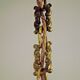 Lovely Quality Brass 6 Light Scrolled Acanthus Leaf Crystal Cage Chandelier 3626
