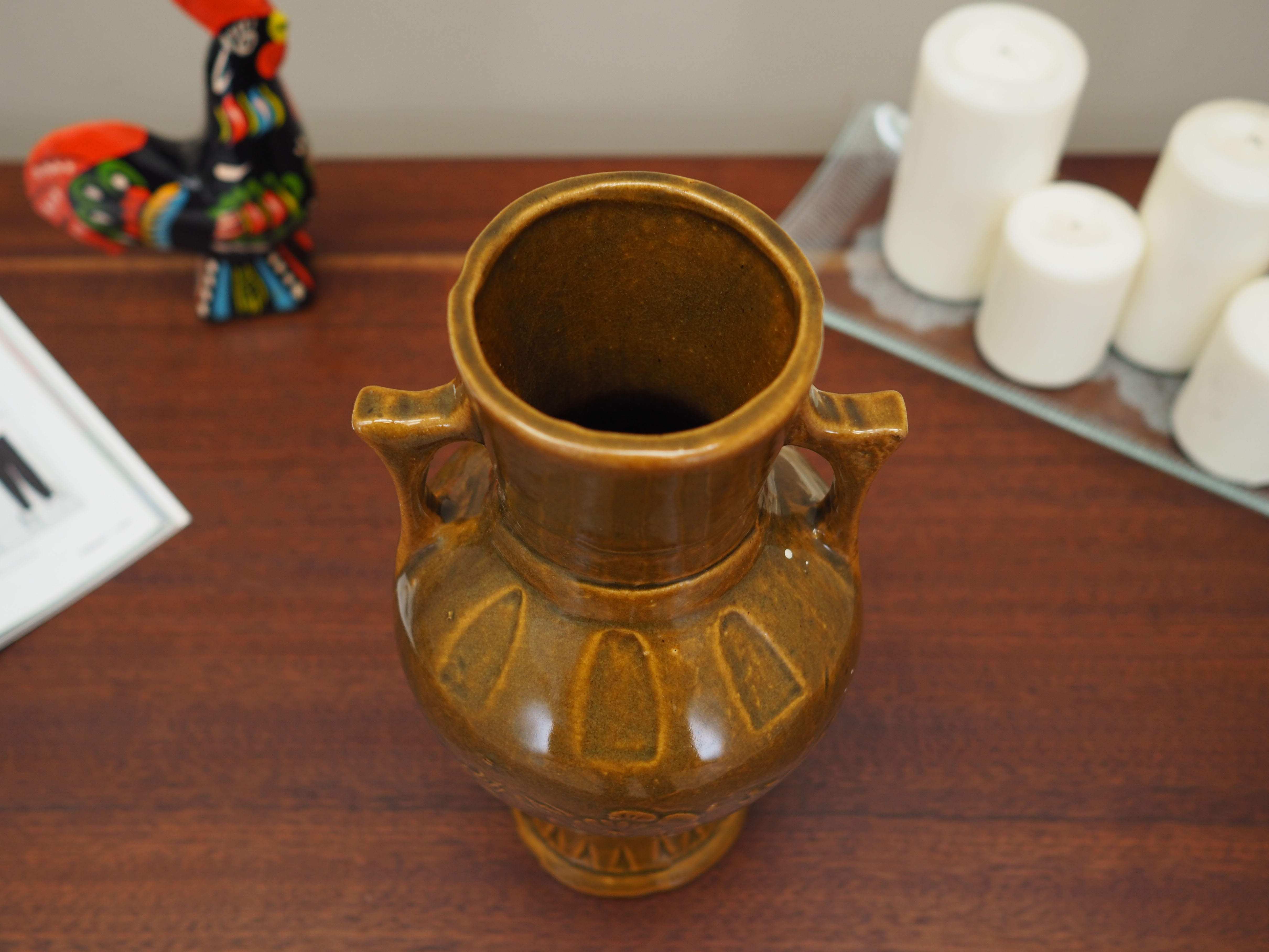 Ceramic vase, Danish design, 1960s, production: Denmark