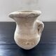 Raw clay pot