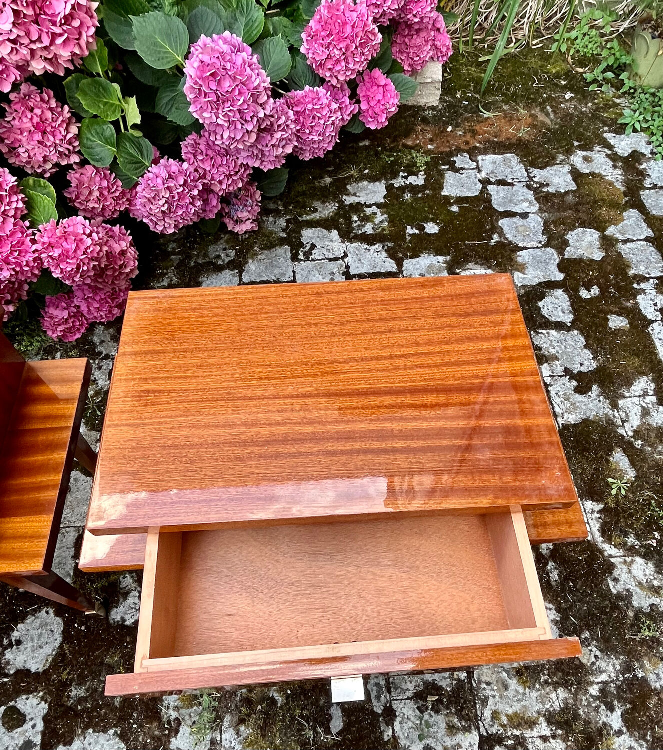 Pair of vintage bedside tables 1960