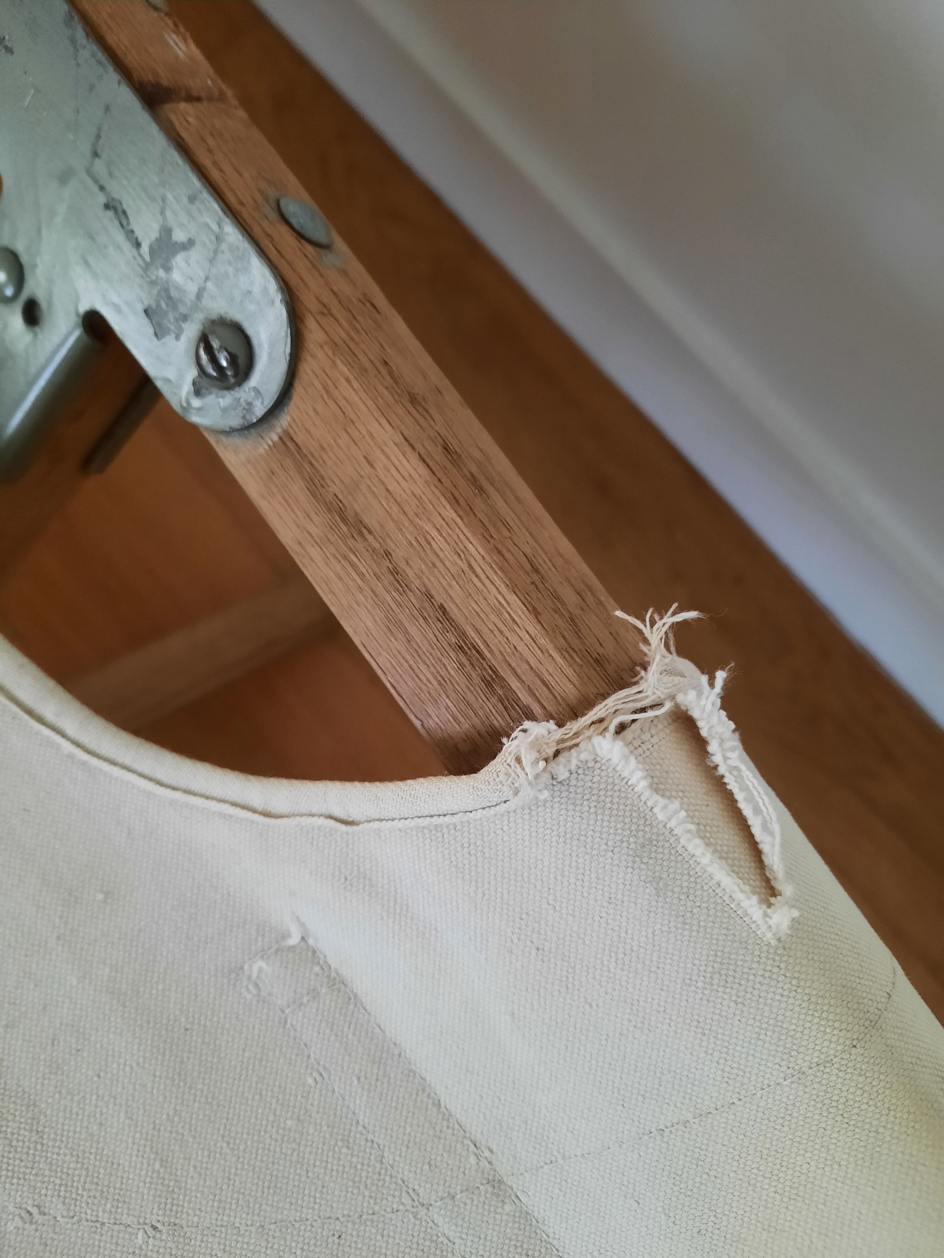 Former military camp bed