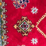 Tapis ancien maroc rabat fait main 148x212 cm