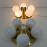 Mid-Century Flushmount or Wall Light by Elektroinstala Decin, 1970s, Set of Two