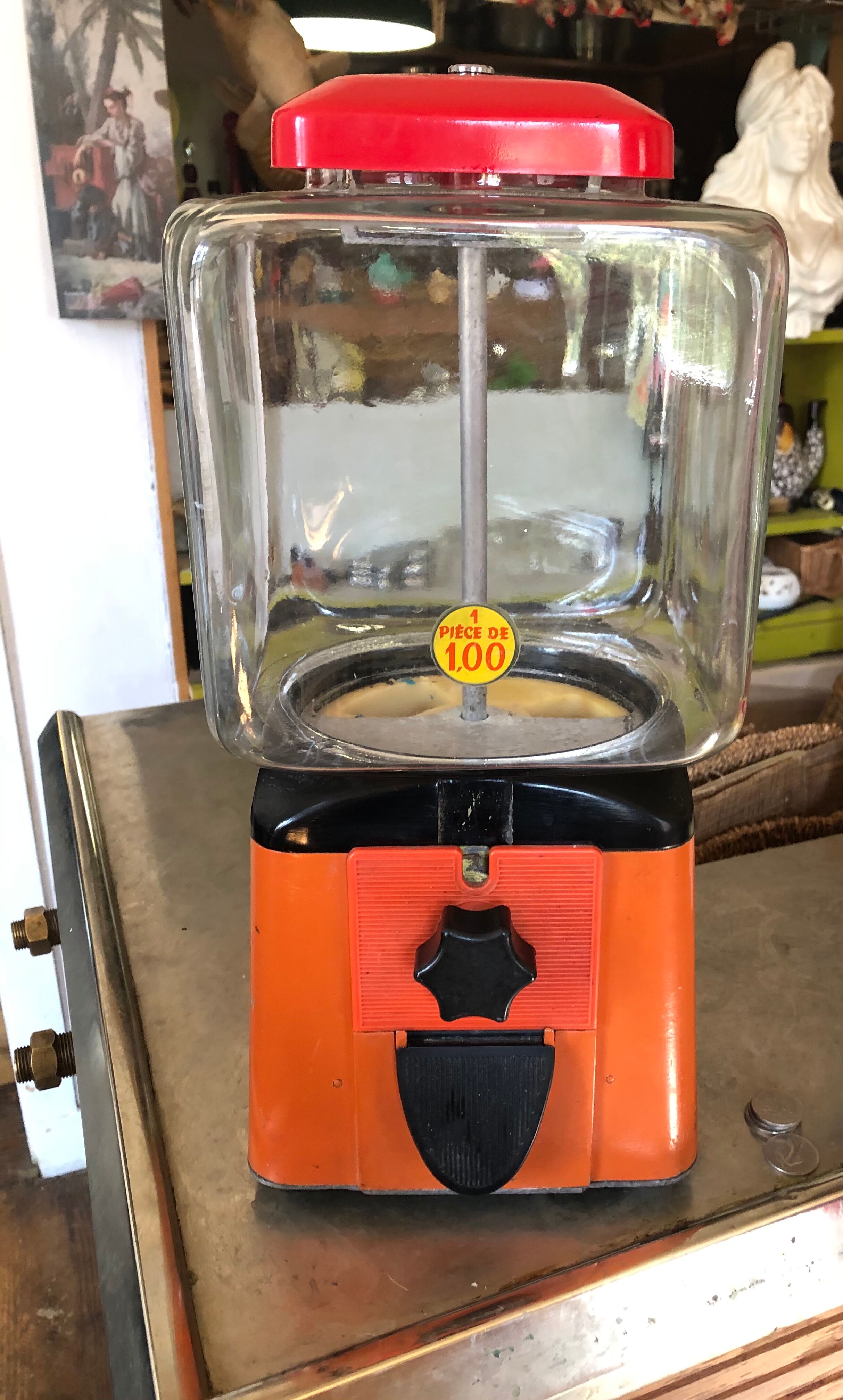 Distributeur vintage de bistrot pour bonbons ou cacahuètes Selency