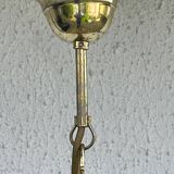 Lustre cascade en verre de murano