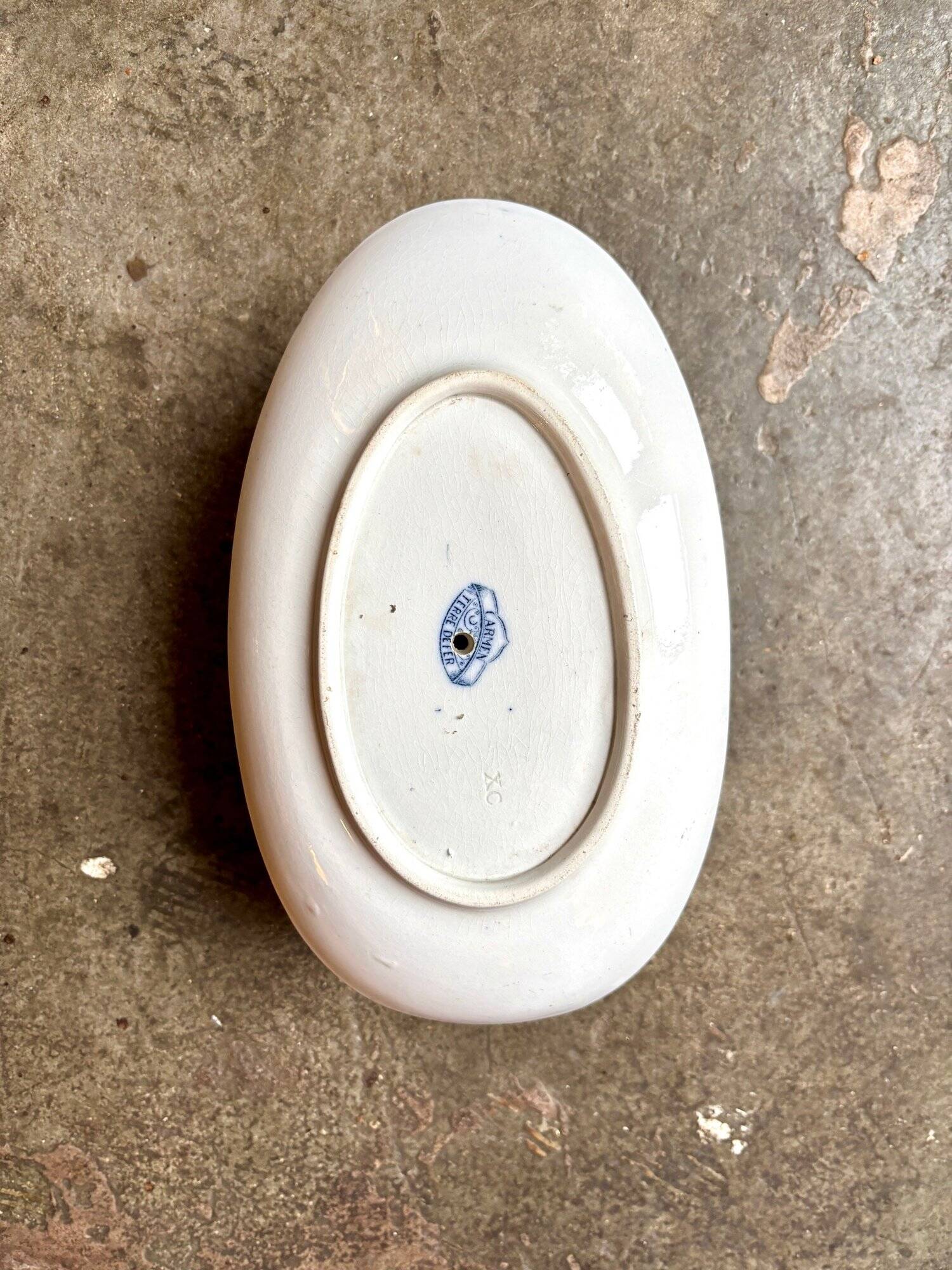 Ironware sauce boat, "Carmen" service