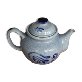 Rustic ceramic teapot glazed 1.4 L