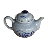 Rustic ceramic teapot glazed 1.4 L