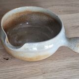 Complete table service in marsh stoneware, 92 pieces