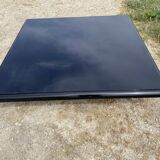 Black lacquered design coffee table