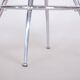 Tabouret de bar Bauhaus en chrome et cuir, années 1930