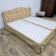 Exclusive Dual electric bed 200 cm x 200 cm - Vintage Gold 1970s.