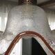 Granite glass hanging lamp