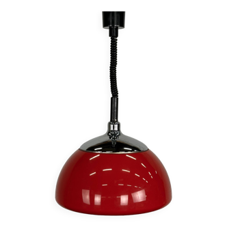 Suspension rouge Space Age de Cosack Leuchten