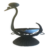 Metal ashtray (and candle holder)