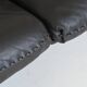 De Sede model DS-31 three-seat sofa black leather Switzerland 1970