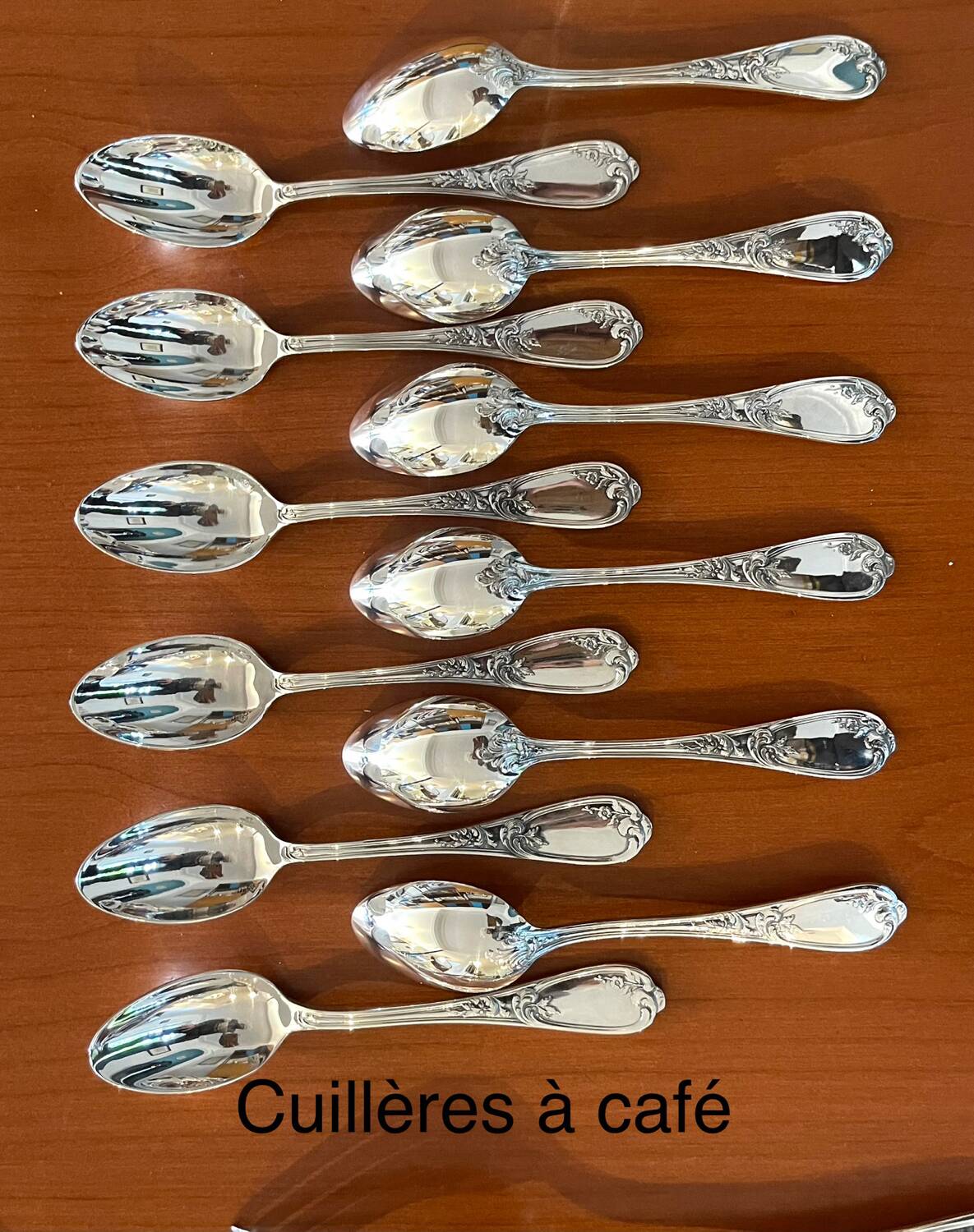 Ercuis Fontenoy 41-piece cutlery set, new condition