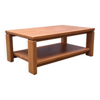 Coffee table in elm by Atelier Chauvin
