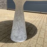 Angelo Mangiarotti M1 eettafel Skipper Carrara marmer 130cm