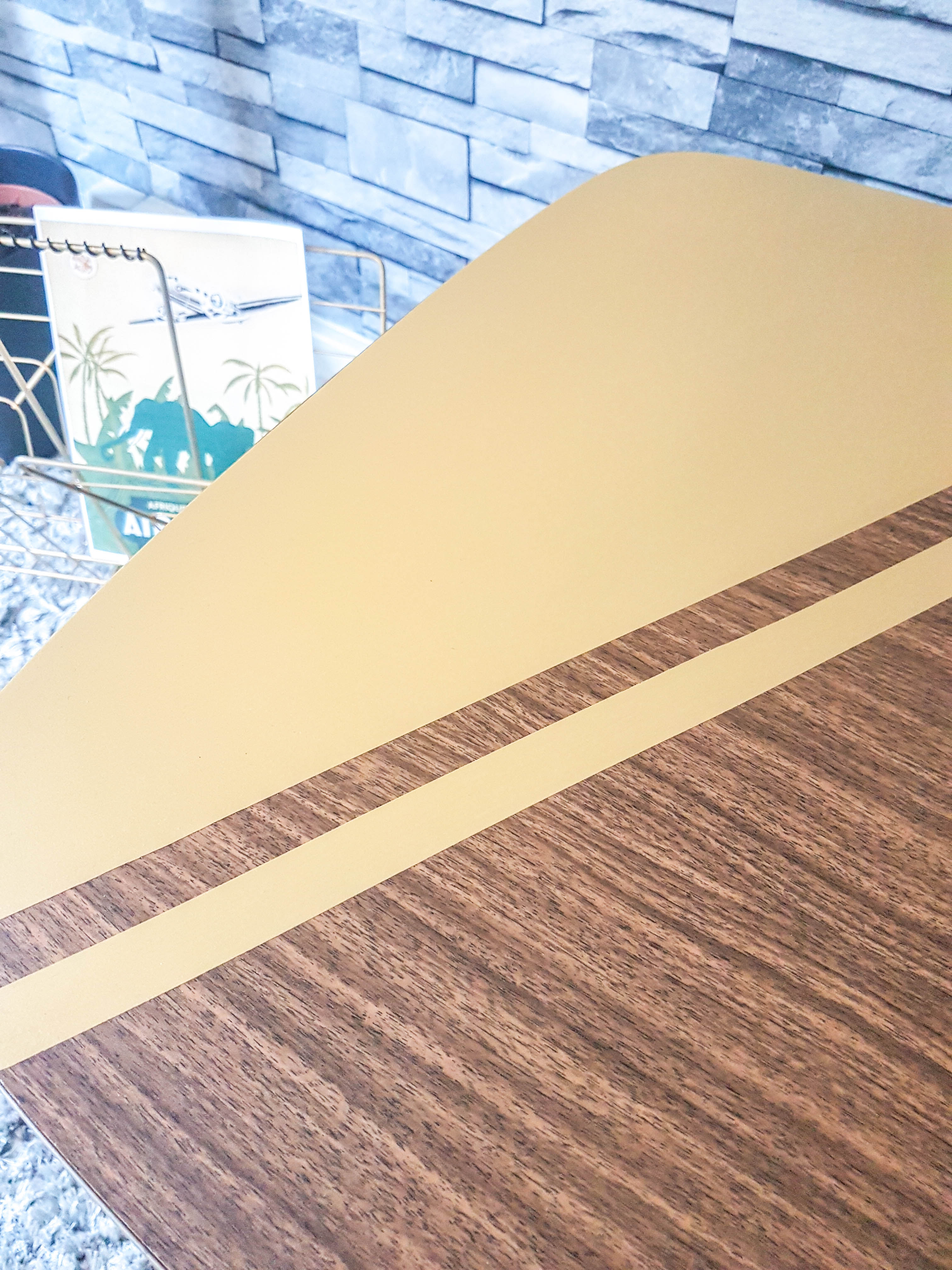 Vintage coffee table in formica 60/70