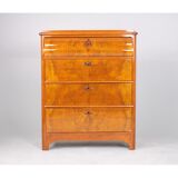 Walnut chest of drawers Europe circa 1900