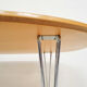 Large "Superellipse B613" dining table by Piet Hein and Bruno Mathsson for Fritz Hansen,Denmark 1994