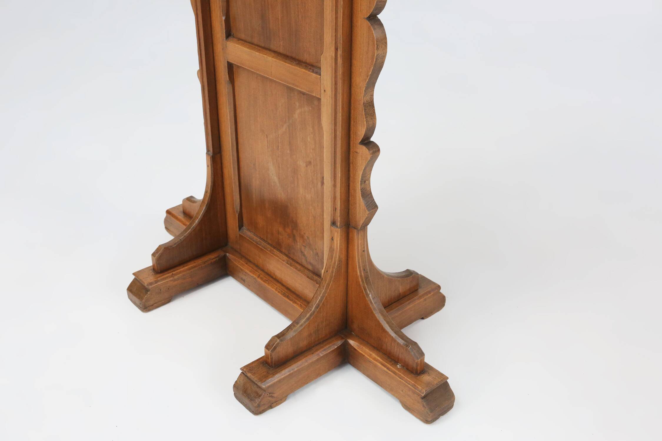 French Wooden Church Console, 1900s