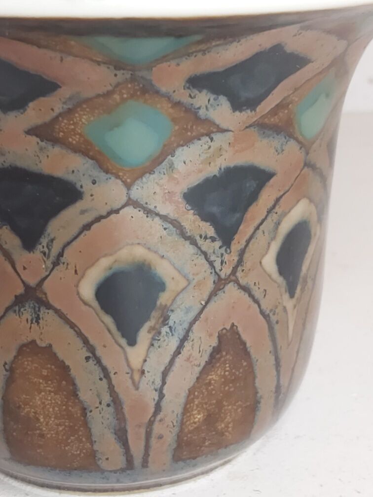 Coupe "Dakar" Camille Tharaud porcelain Limoges