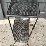 Old Mategot metal magazine rack