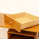 Bureau moderniste tchécoslovaque en chrome et bois, années 1950, Europe