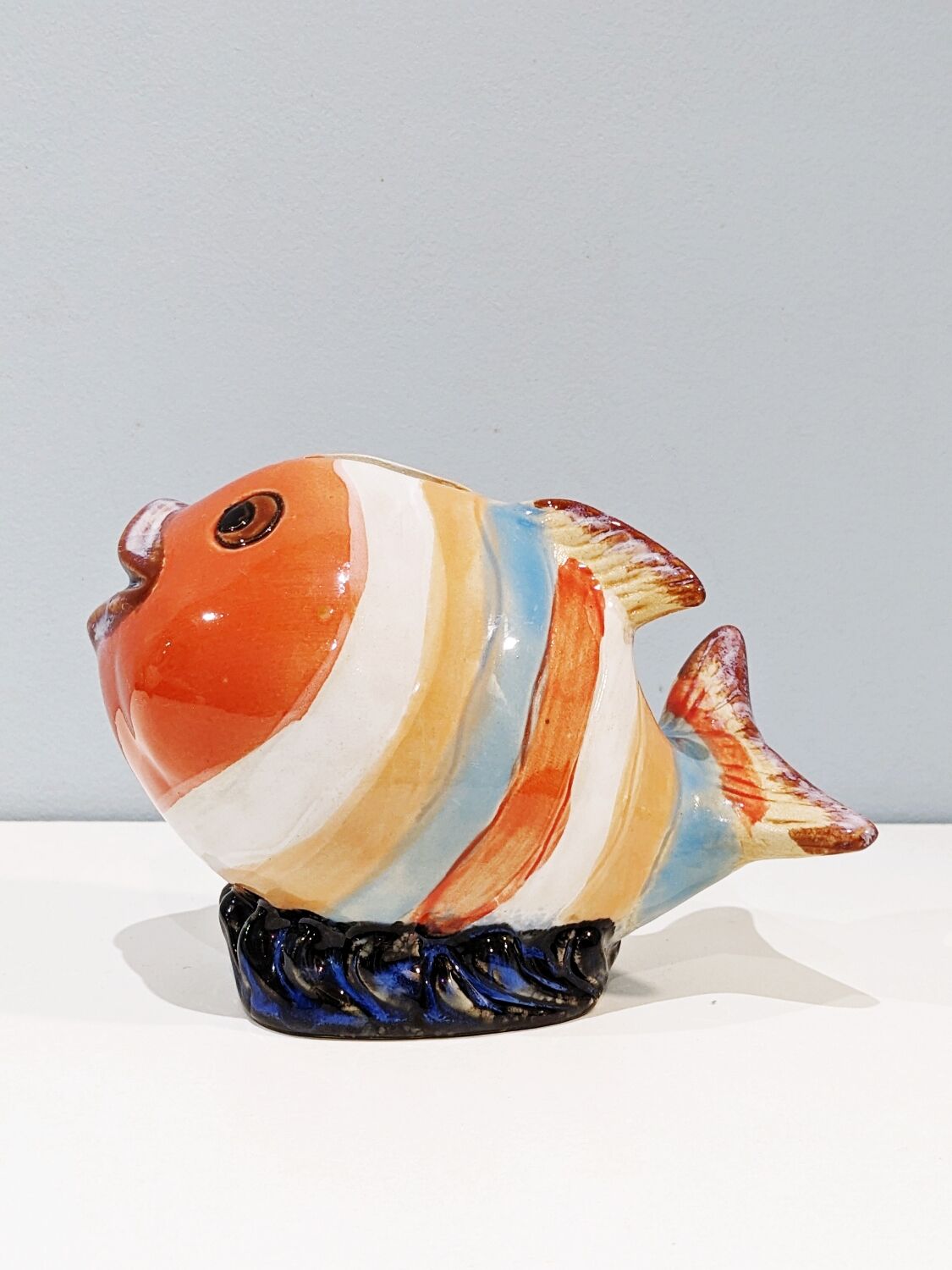 Vintage piggy bank '70 ceramic. In perfect condition.