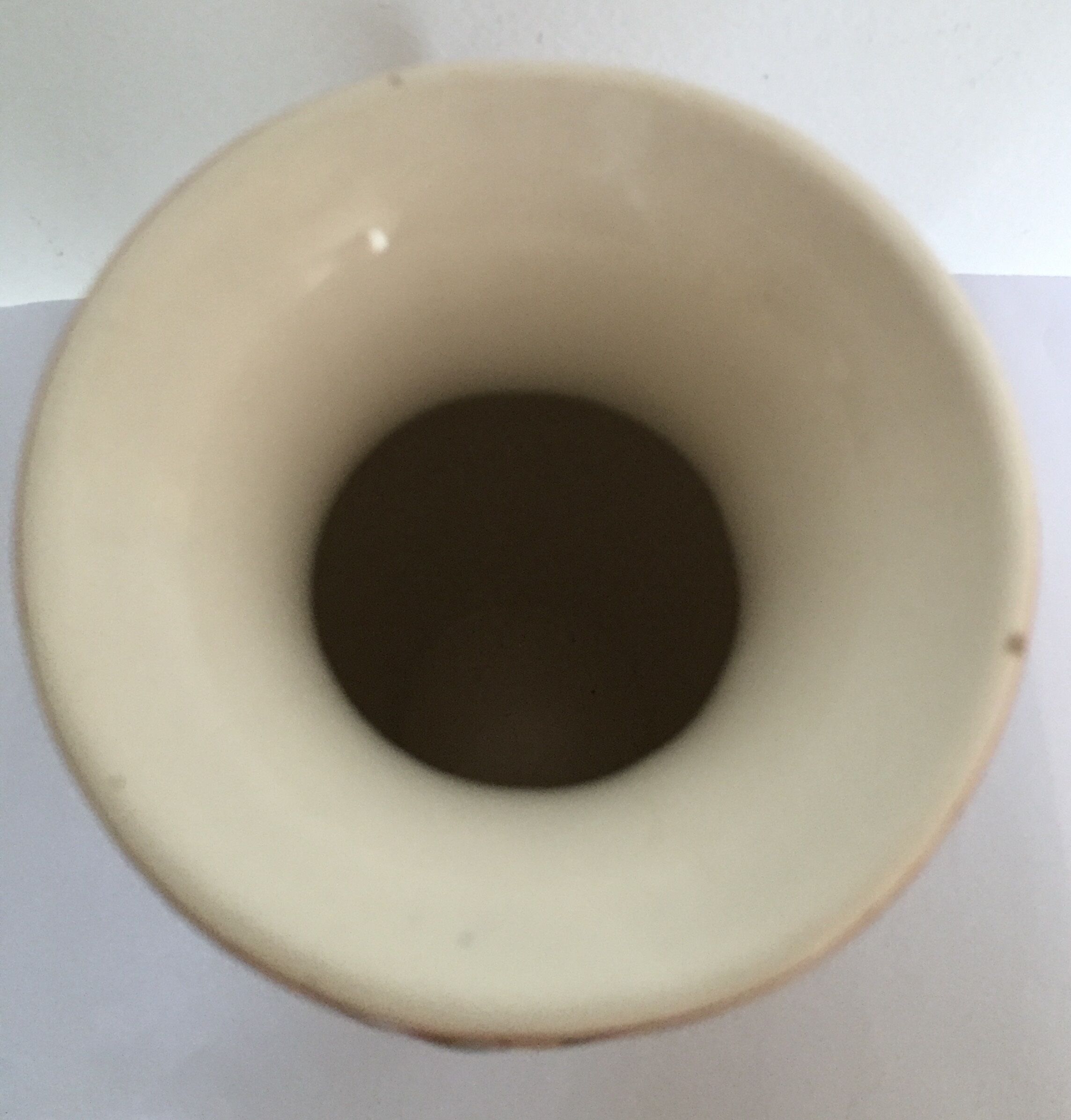Gien ceramic vase
