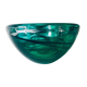 Kosta Boba green glass candle holder