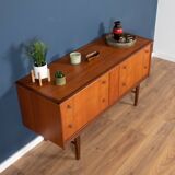 Retro Teak 1960s Homeworthy Chest Of Drawers TV Cabinet Sideboard