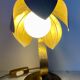 Brass flower lamp