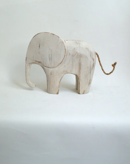 Wooden elephant