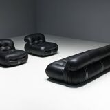 Soriana Lounge Chairs by Afra & Tobia Scarpa for Cassina, Italy, 1970s