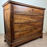Louis Philippe Period Chest Of Drawers In Walnut
