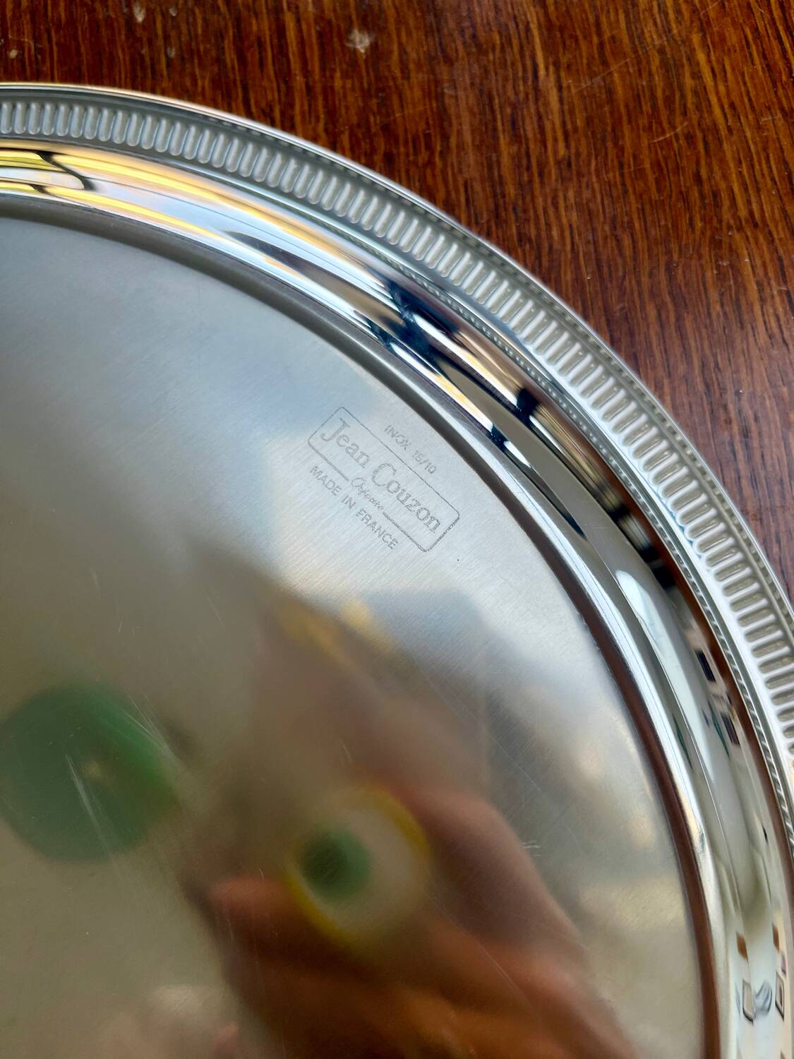 Vintage Stainless Steel Ice Cream Service by Jean Couzon