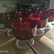 Lot de 12 coupes à champagne Luminarc modèle Suède rouge
