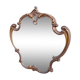 Louis XV style rock mirror in bronze  69x70cm