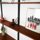 Teak shelving unit, Danish design, 1960s, production: Denmark