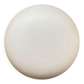Vintage wall light or ceiling light half-spherical half-moon 25 cm glass
