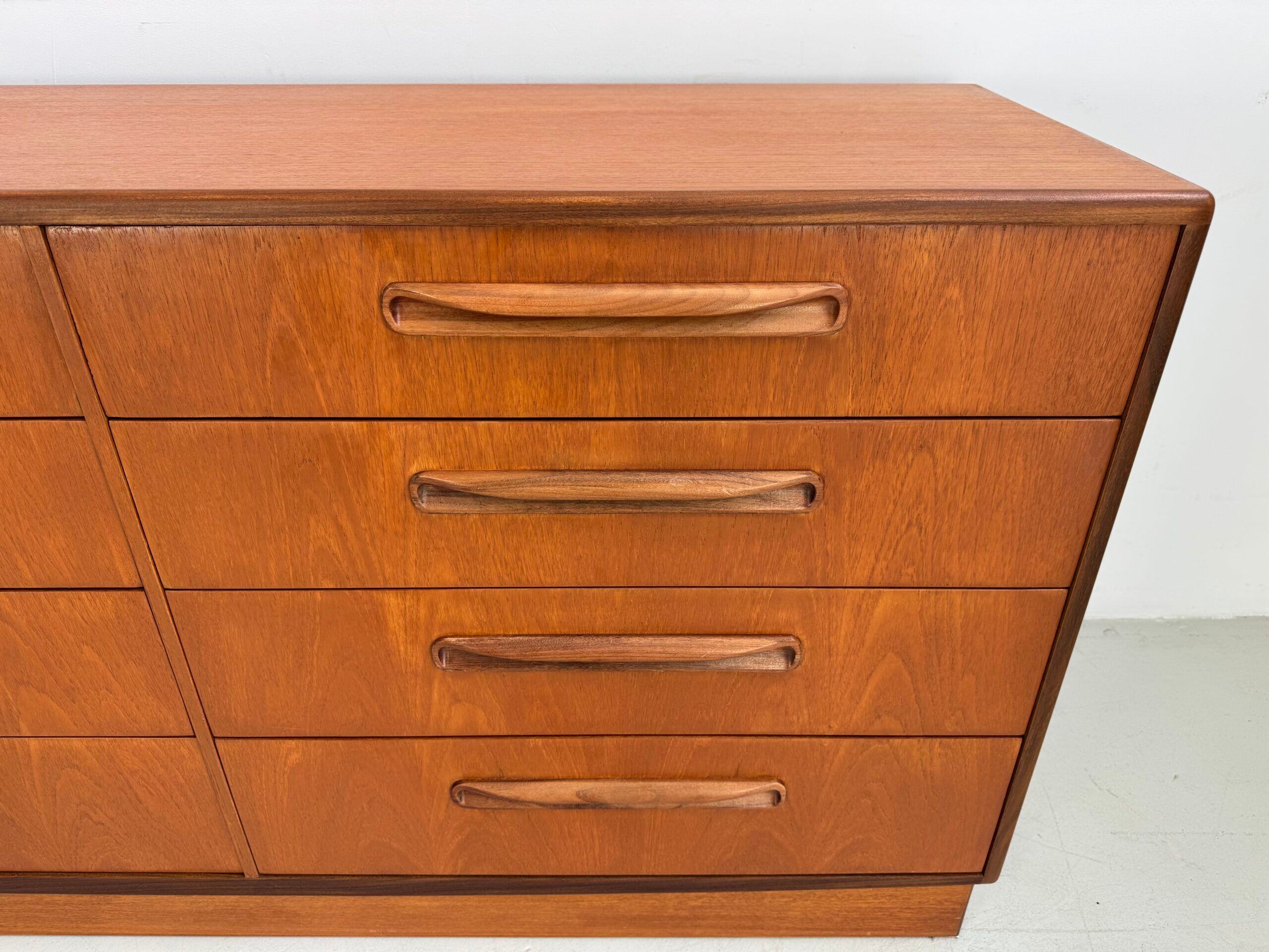 Vintage G-Plan chest of drawers.