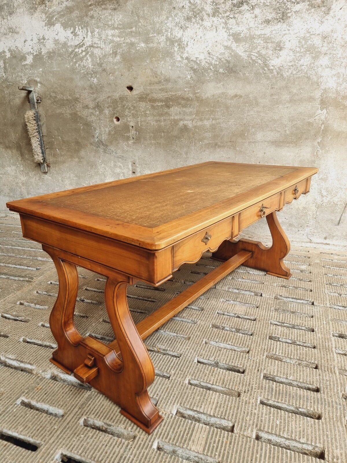 Antique table desk table N.V. Paerels