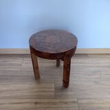 Round coffee table/thuja magnifying glass service