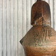 XXL (40-80cm) ceramic chess set by Maria Kenarova